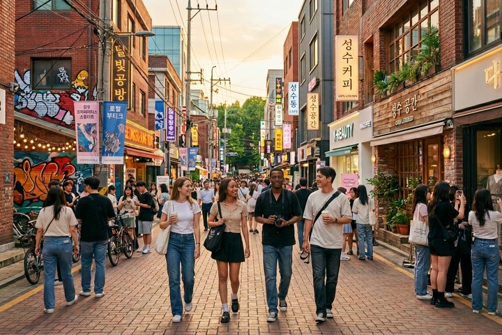 Seongsu-dong K-Pop and Korean Culture Half Day Tour in Seoul - Photo 1 of 25